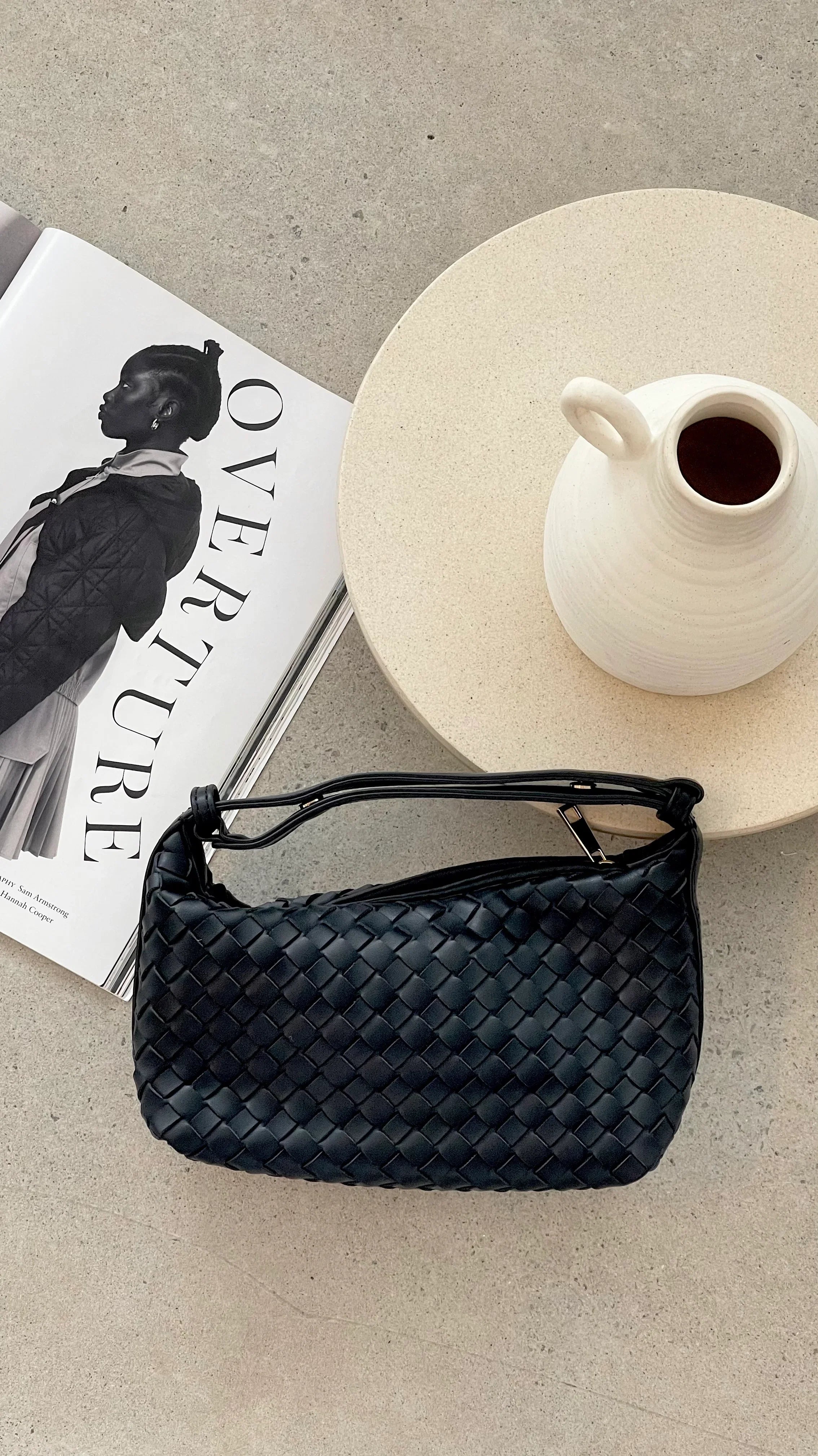 Isabelle Handle Bag Black