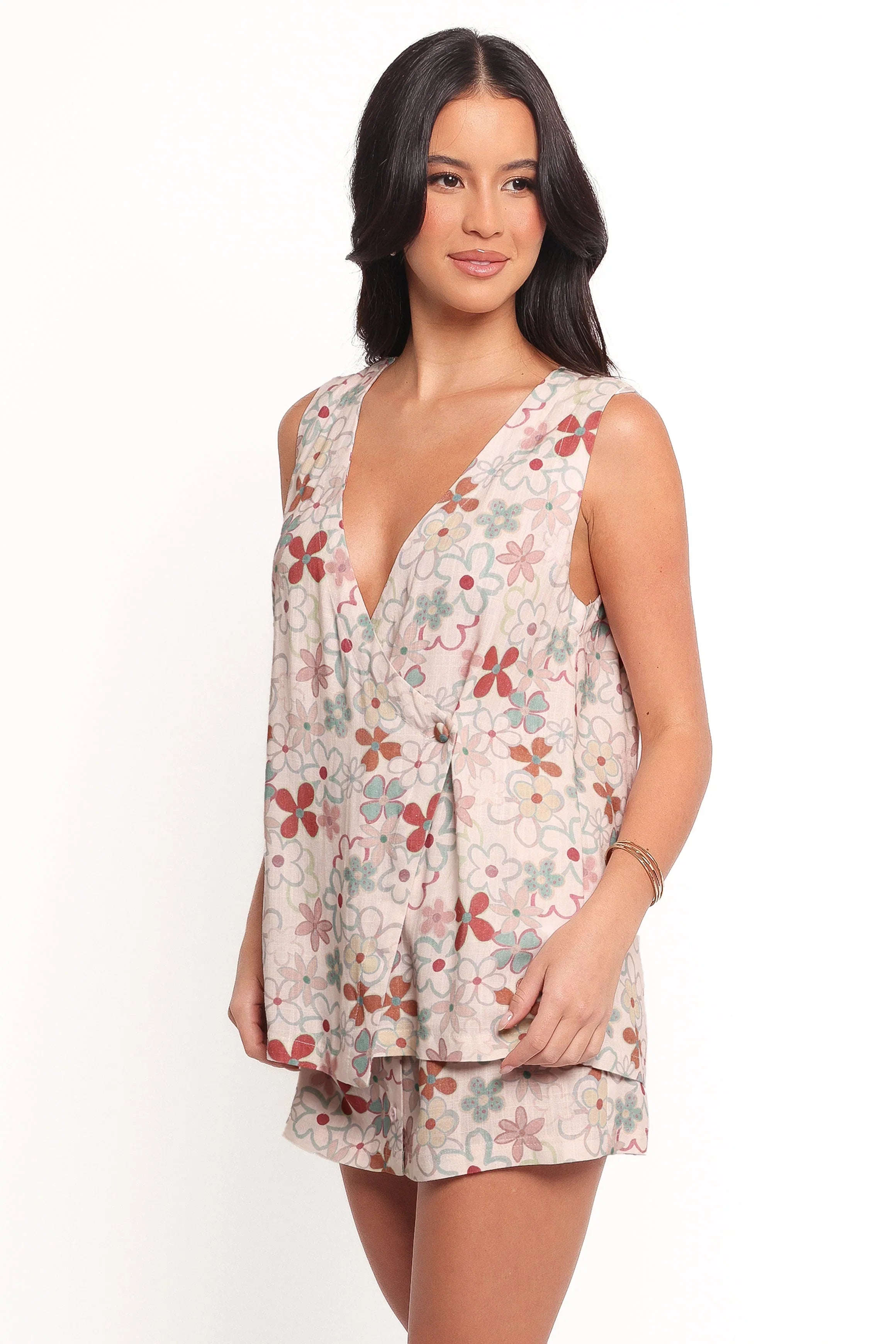 Clemie Wrap Top Mirabelle Floral