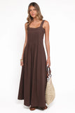 Alandra Maxi Dress Brown