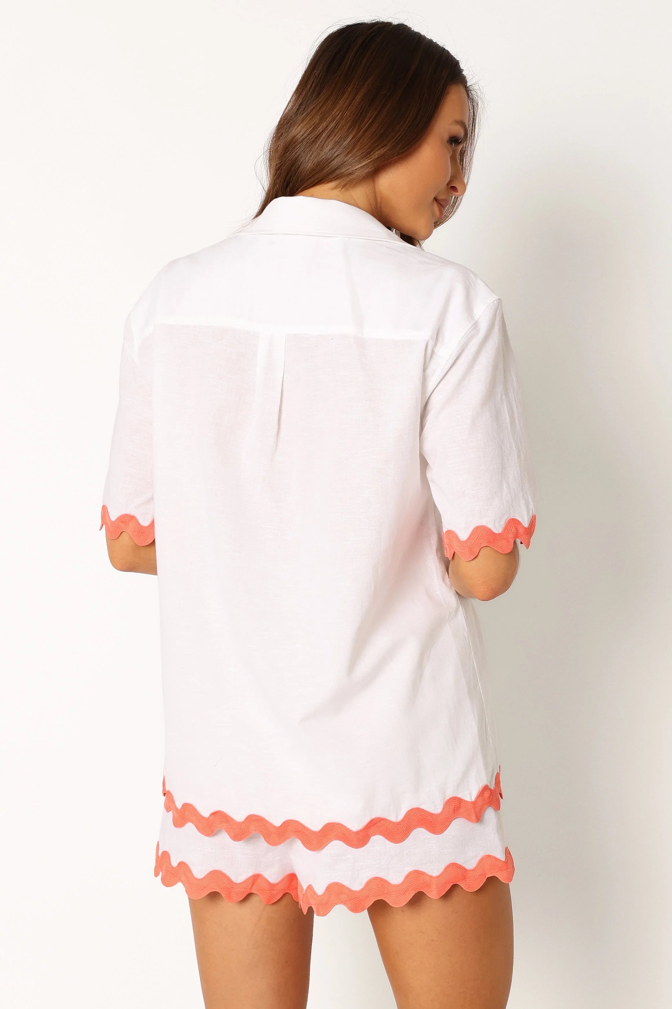Harry Shirt White Melon