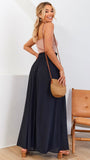 Avery Wide Leg Pants Black