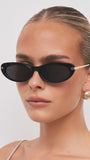 The Rae Sunglasses Black Black