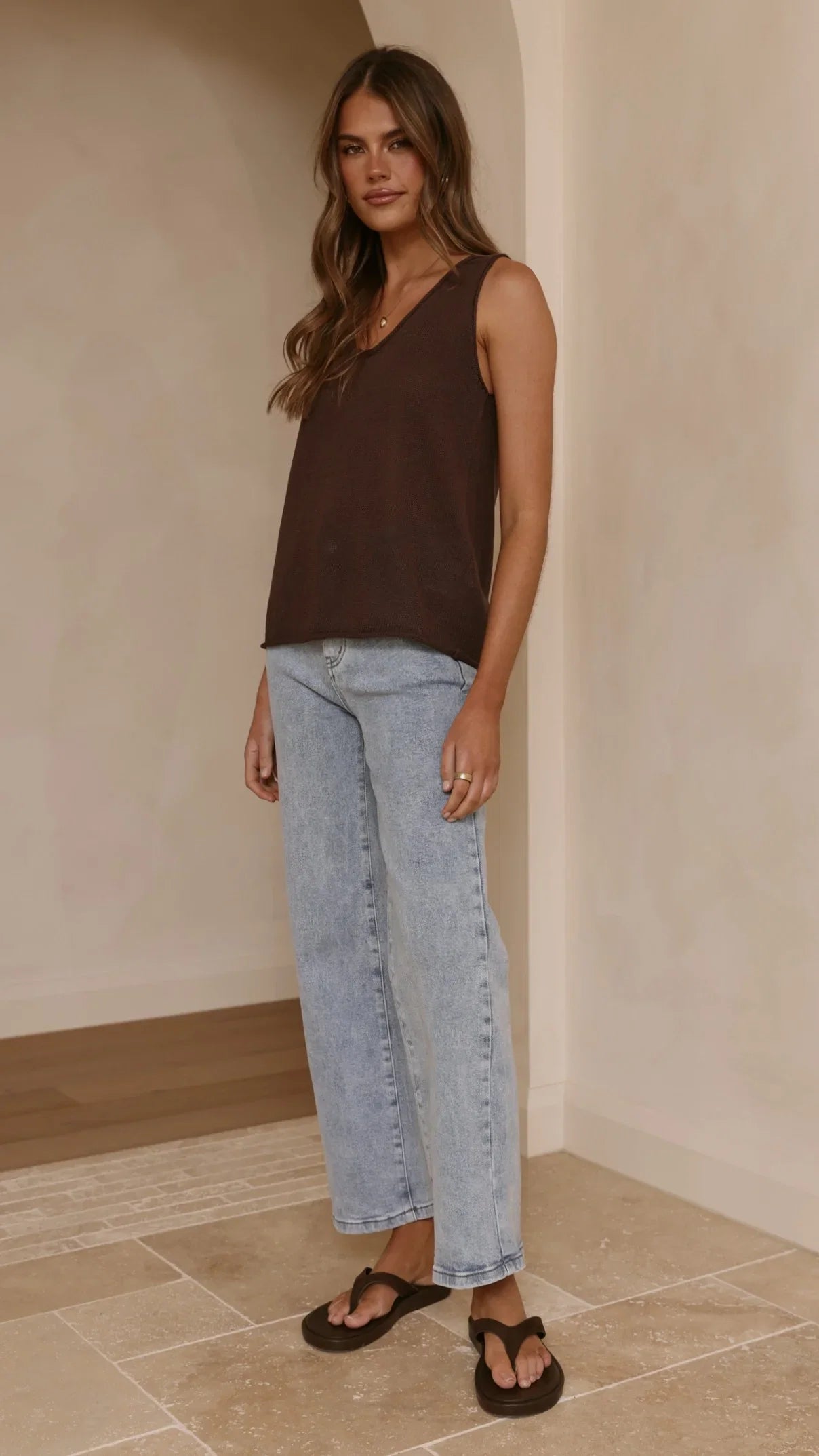 Vinnie Straight Leg Jeans Light Blue