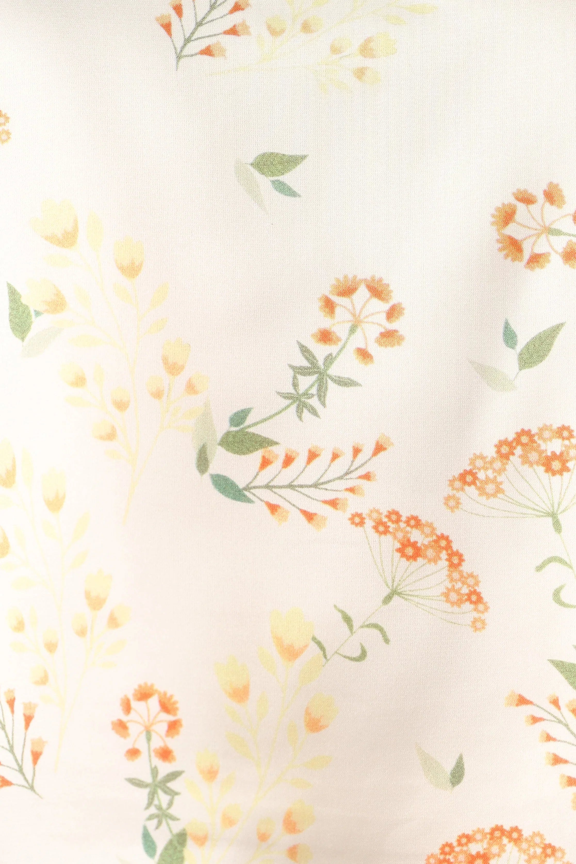 Aminah Puff Sleeve Dress Yellow Floral