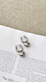 Varick Heart Earrings Silver