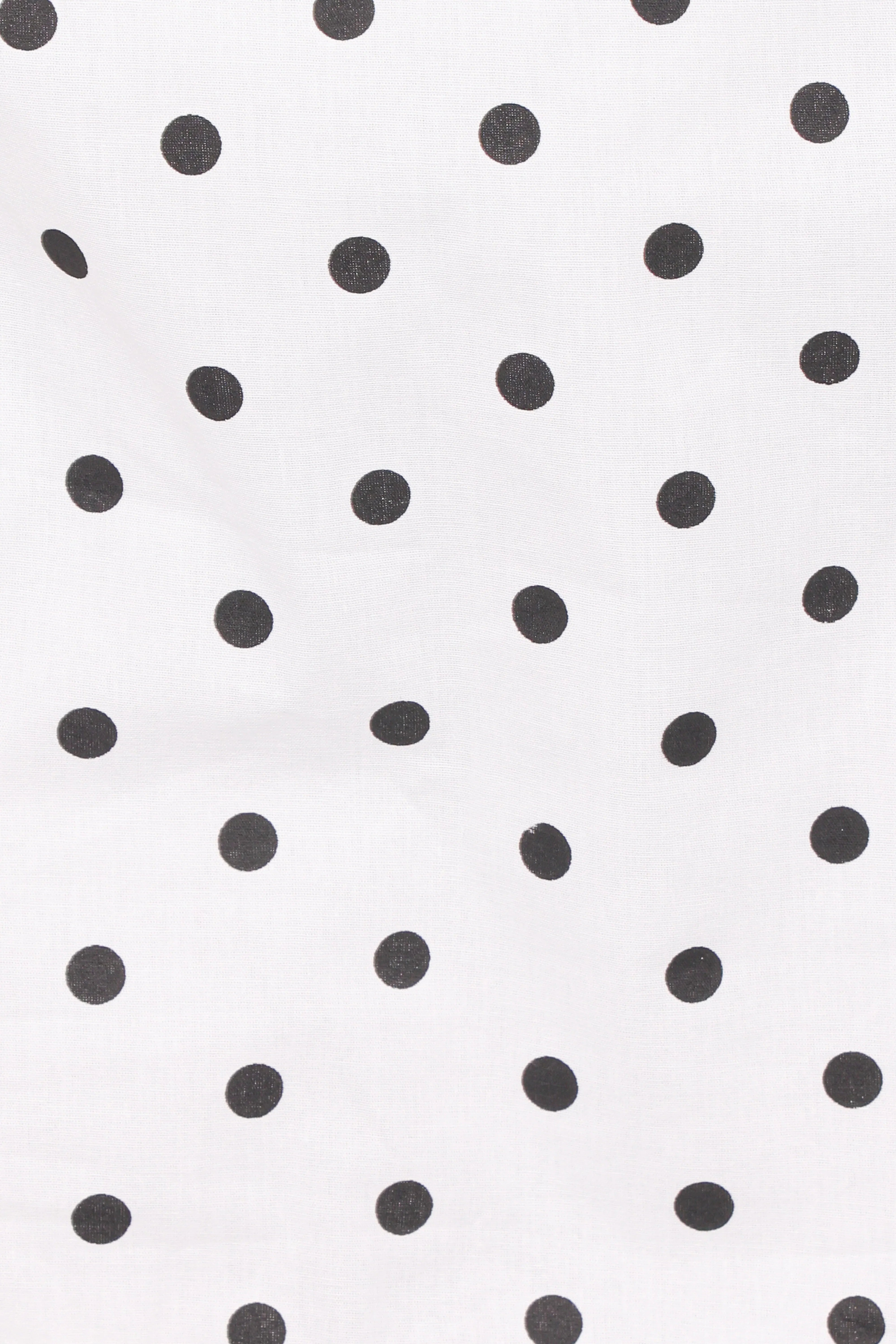 Luna Mini Skirt White Polka Dot