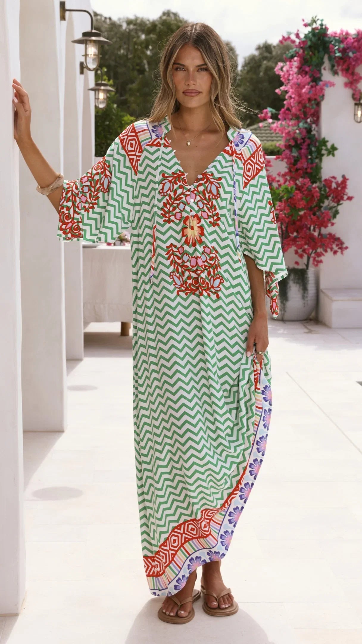 Bree Maxi Dress Ziggy Print