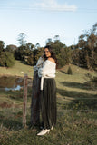 Leria Wide Pant Olive