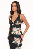 Kelso Top Black Floral