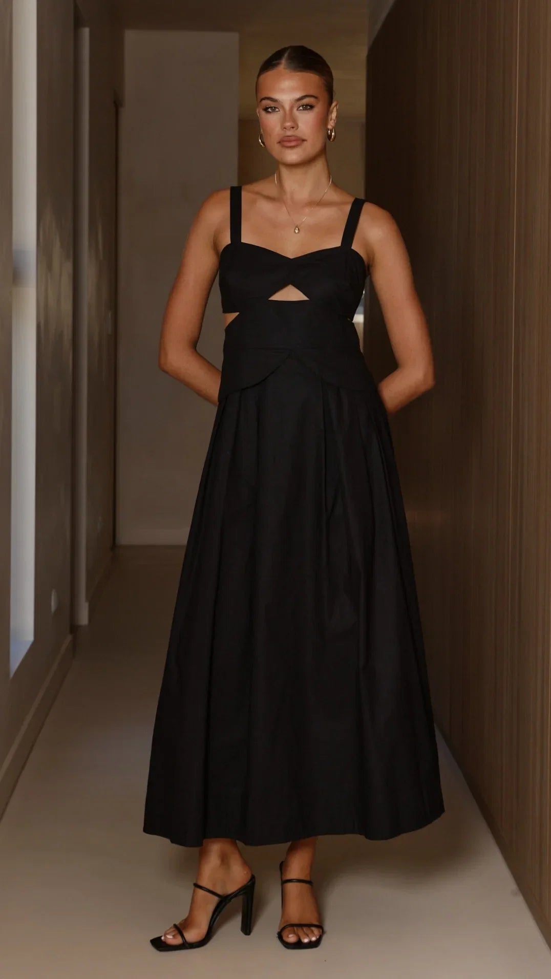 Harleigh Maxi Dress Black
