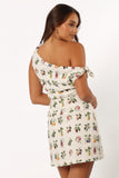 Mariella Off Shoulder Mini Dress Floral