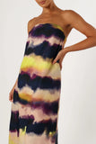 Oasis Strapless Maxi Dress Storm