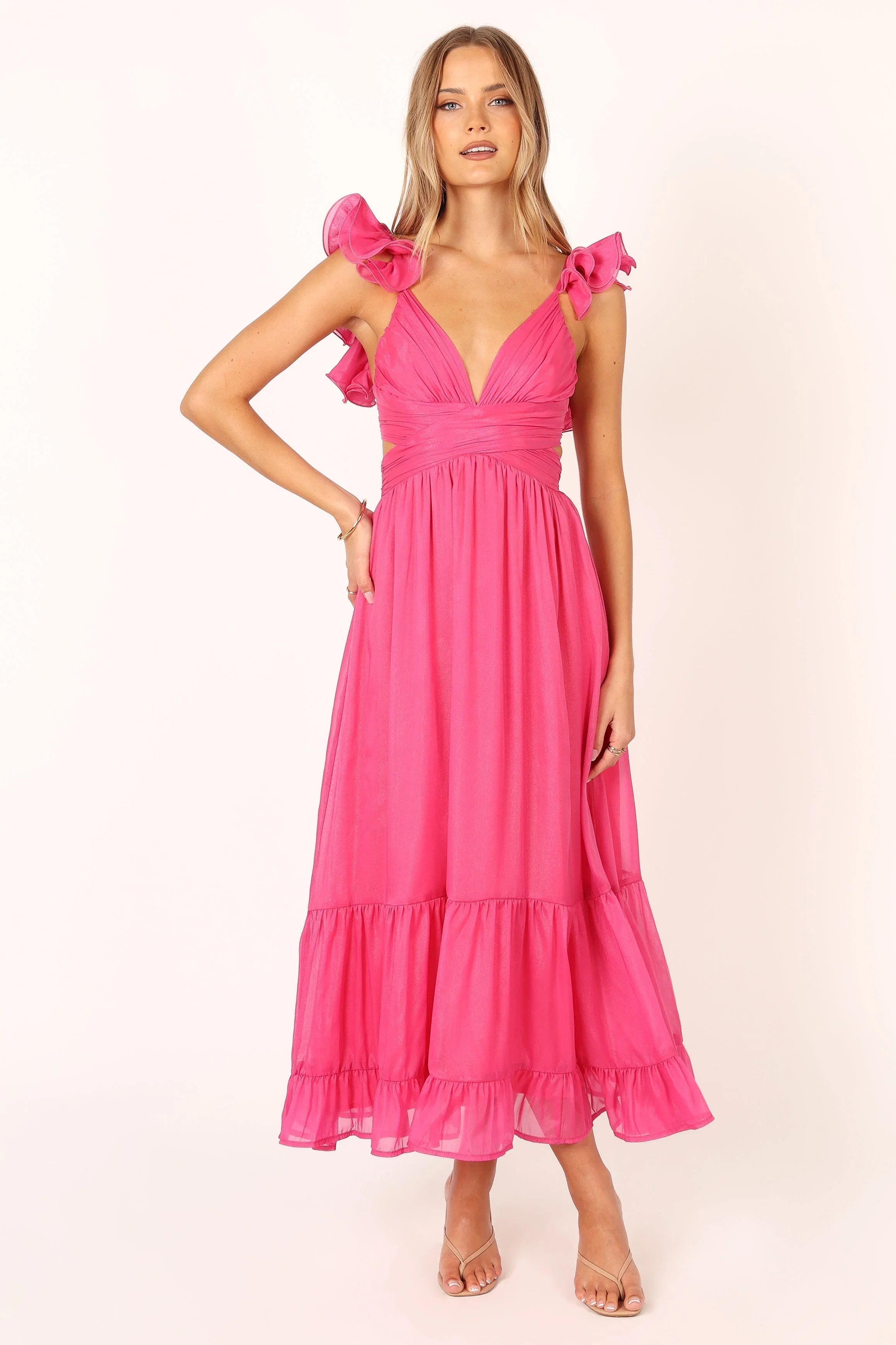 Bonito Midi Dress Berry