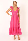Bonito Midi Dress Berry