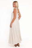 Valara Tie Shoulder Maxi Dress Oatmeal