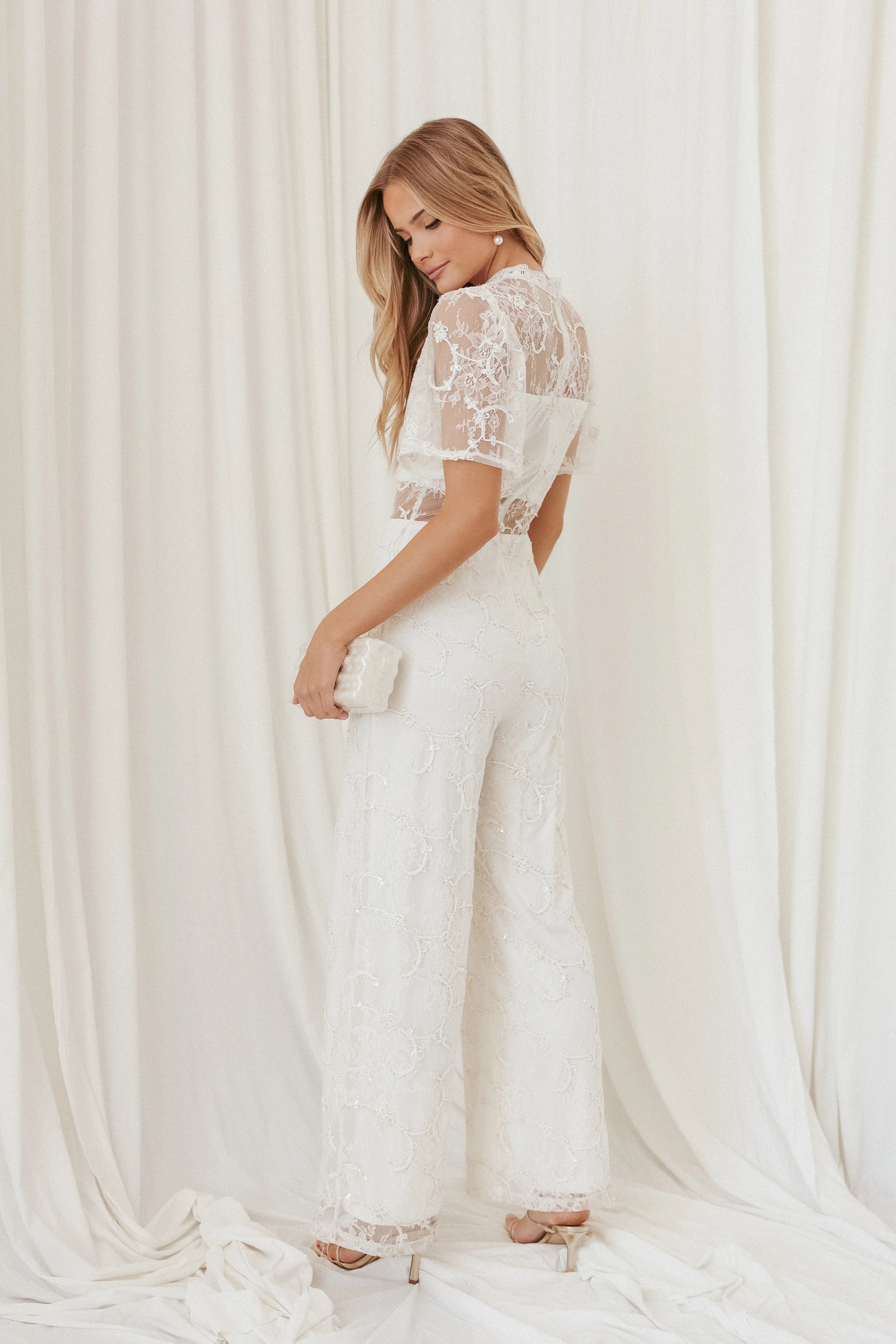 Zina Jumpsuit Ivory