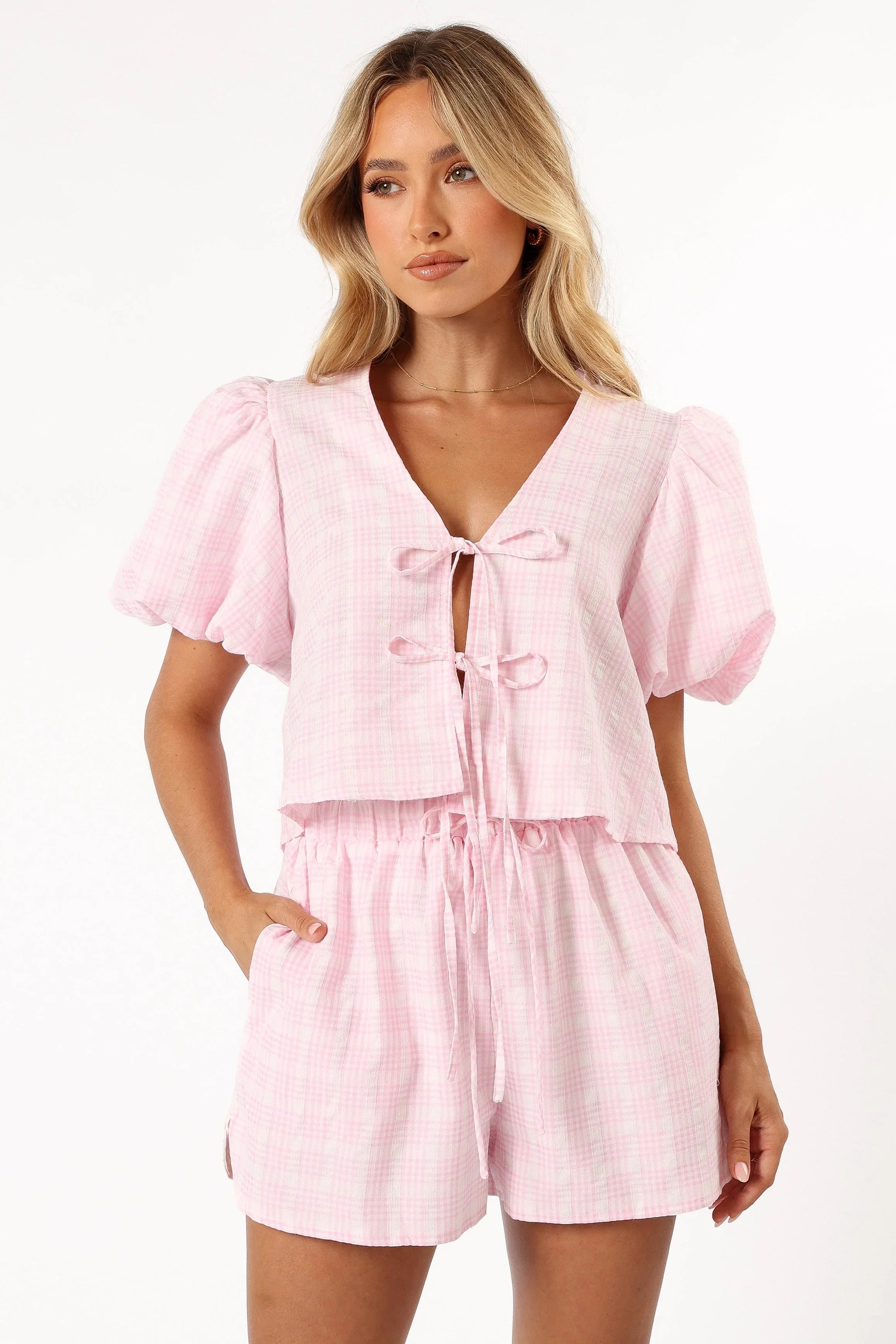Hanna Short Set Pink