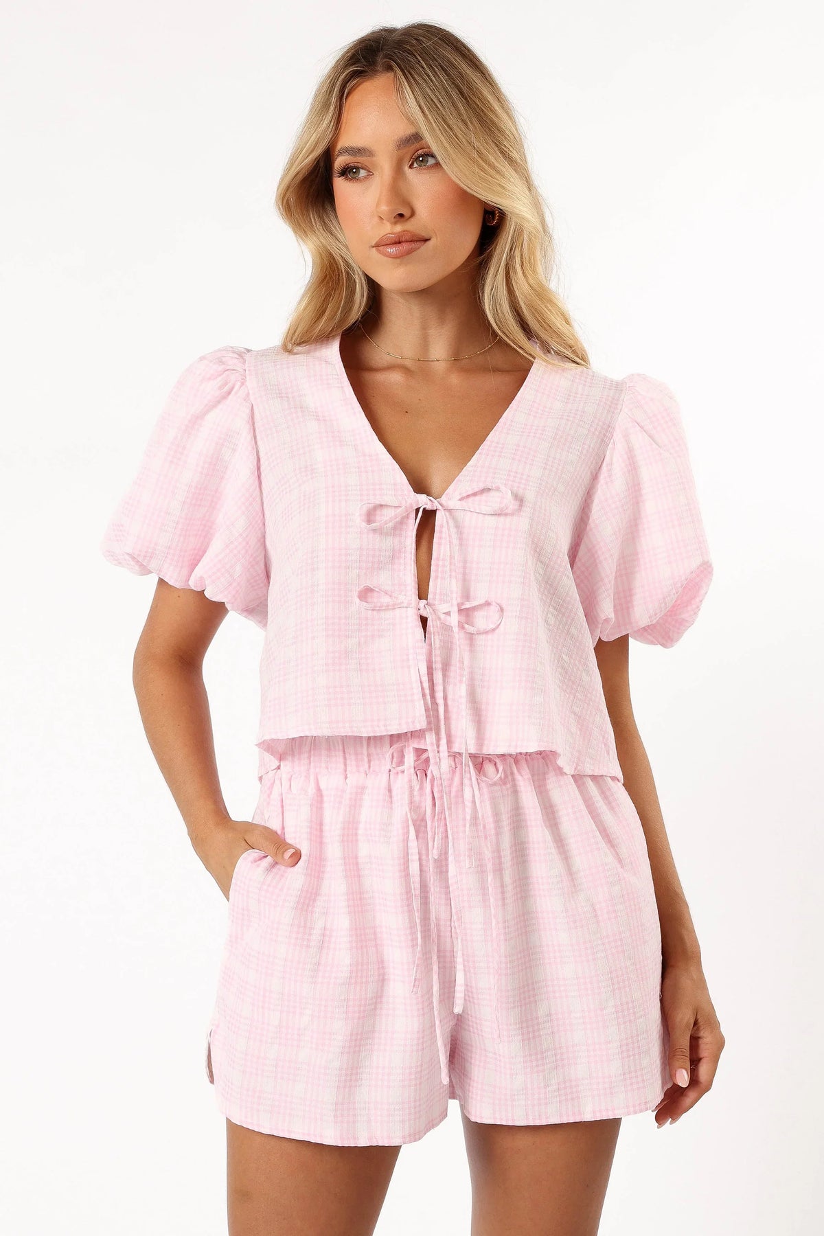 Hanna Short Set Pink