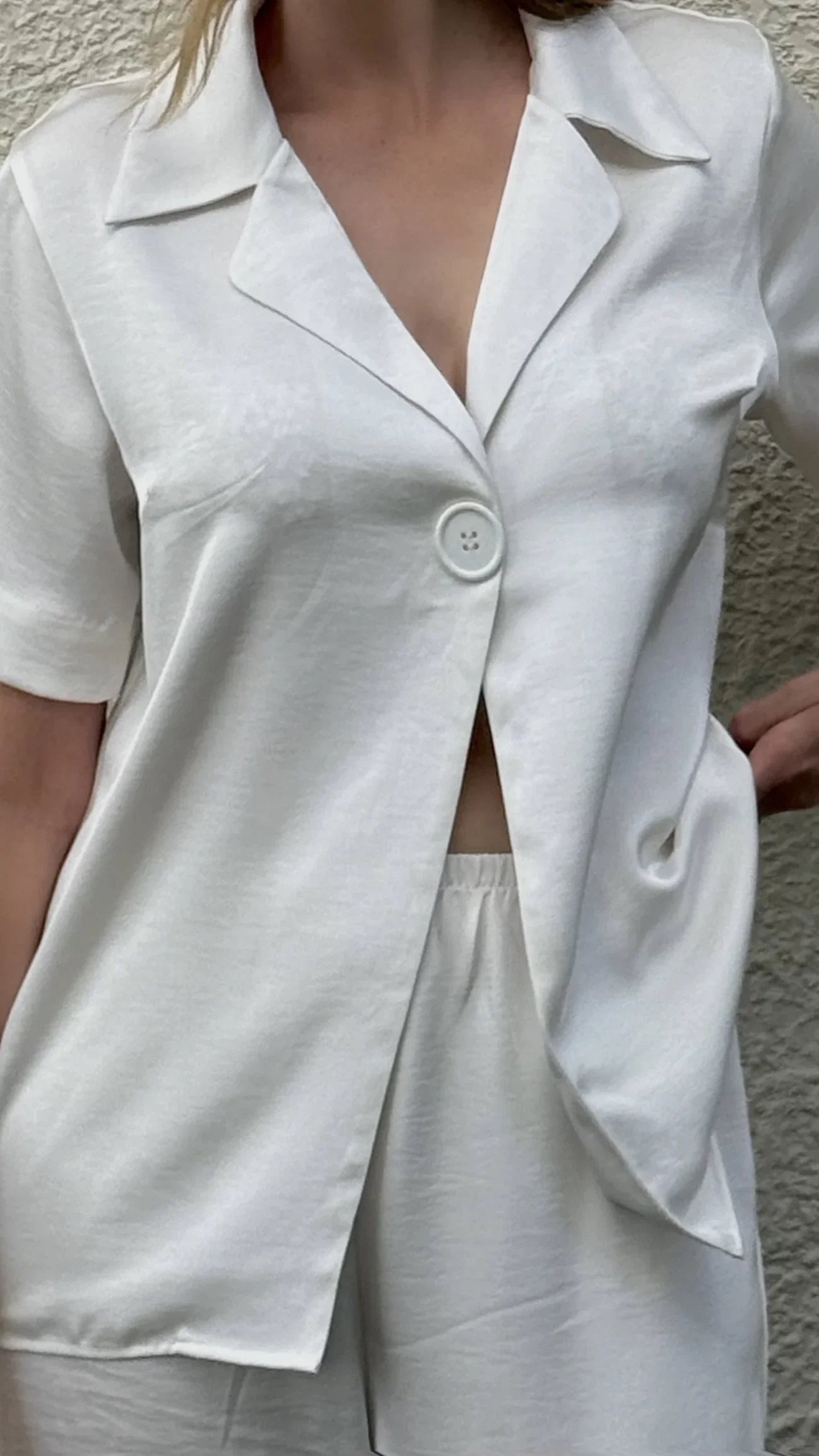Imogen Button Shirt Cream