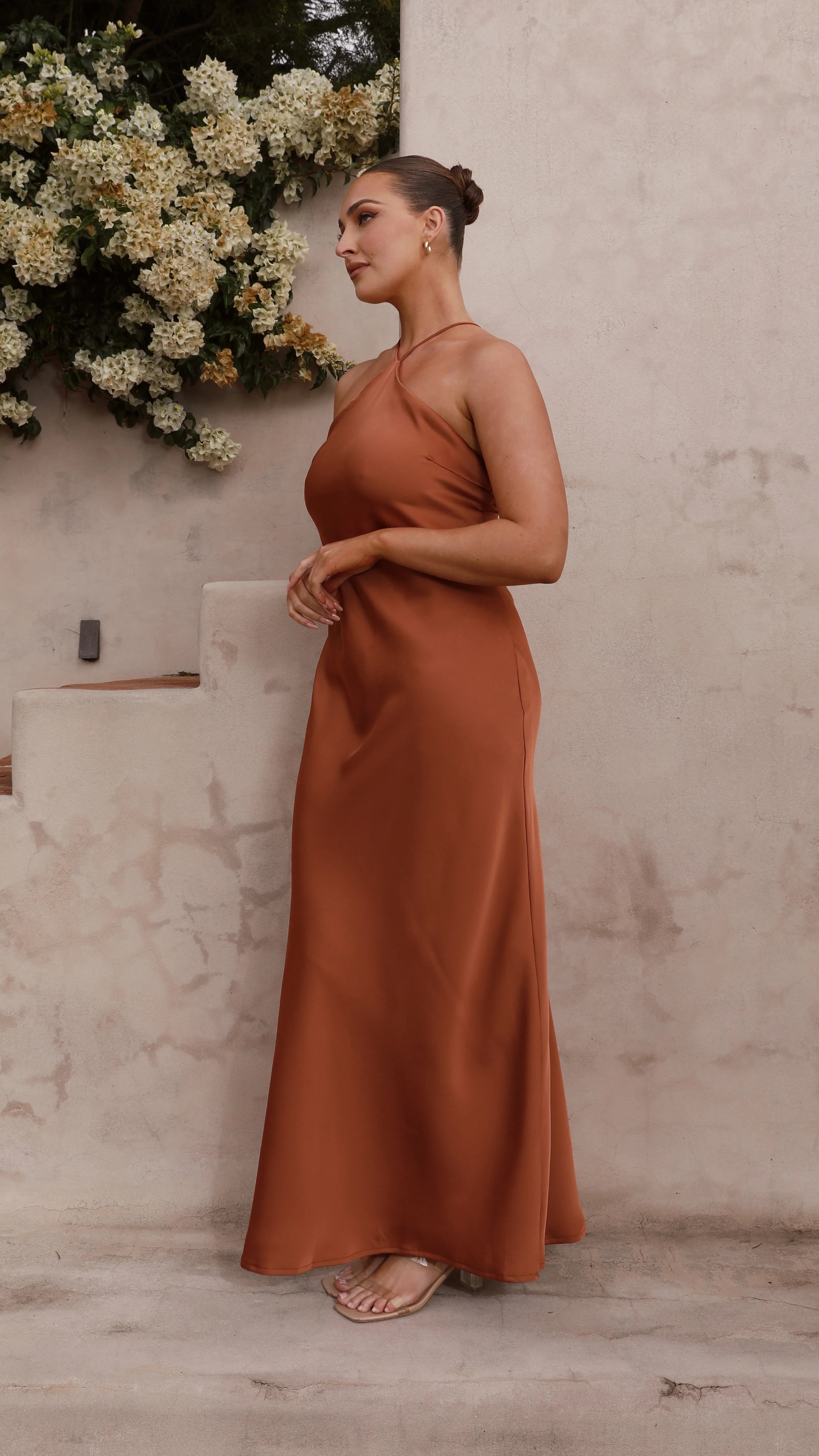 Chiara Maxi Dress Copper