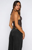 Midnight Memories Halter Top Bronze