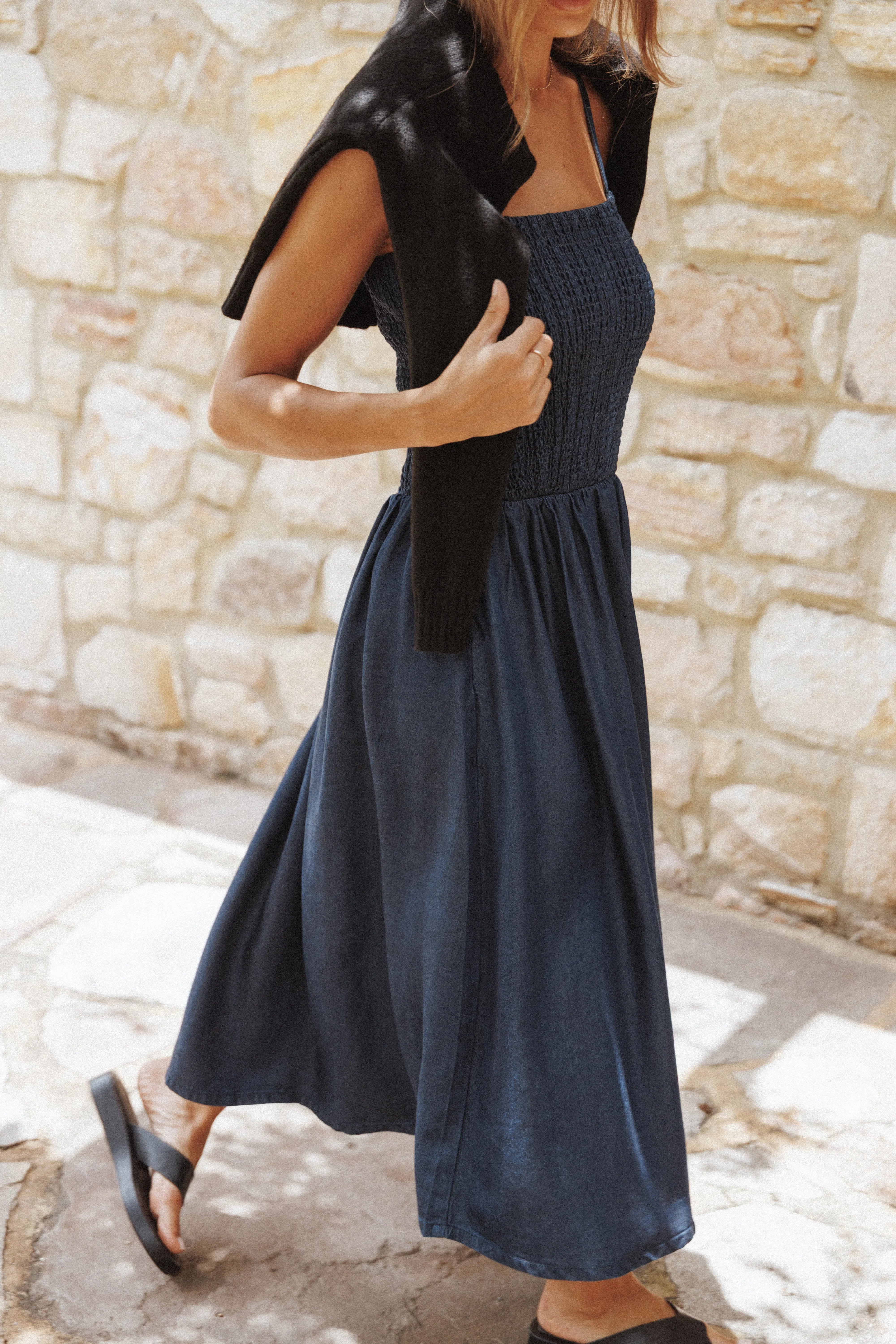 Arnika Midi Dress Blue