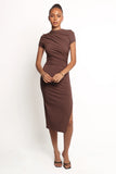 Lioren Midi Dress Brown