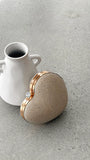 Zana Heart Bag Gold