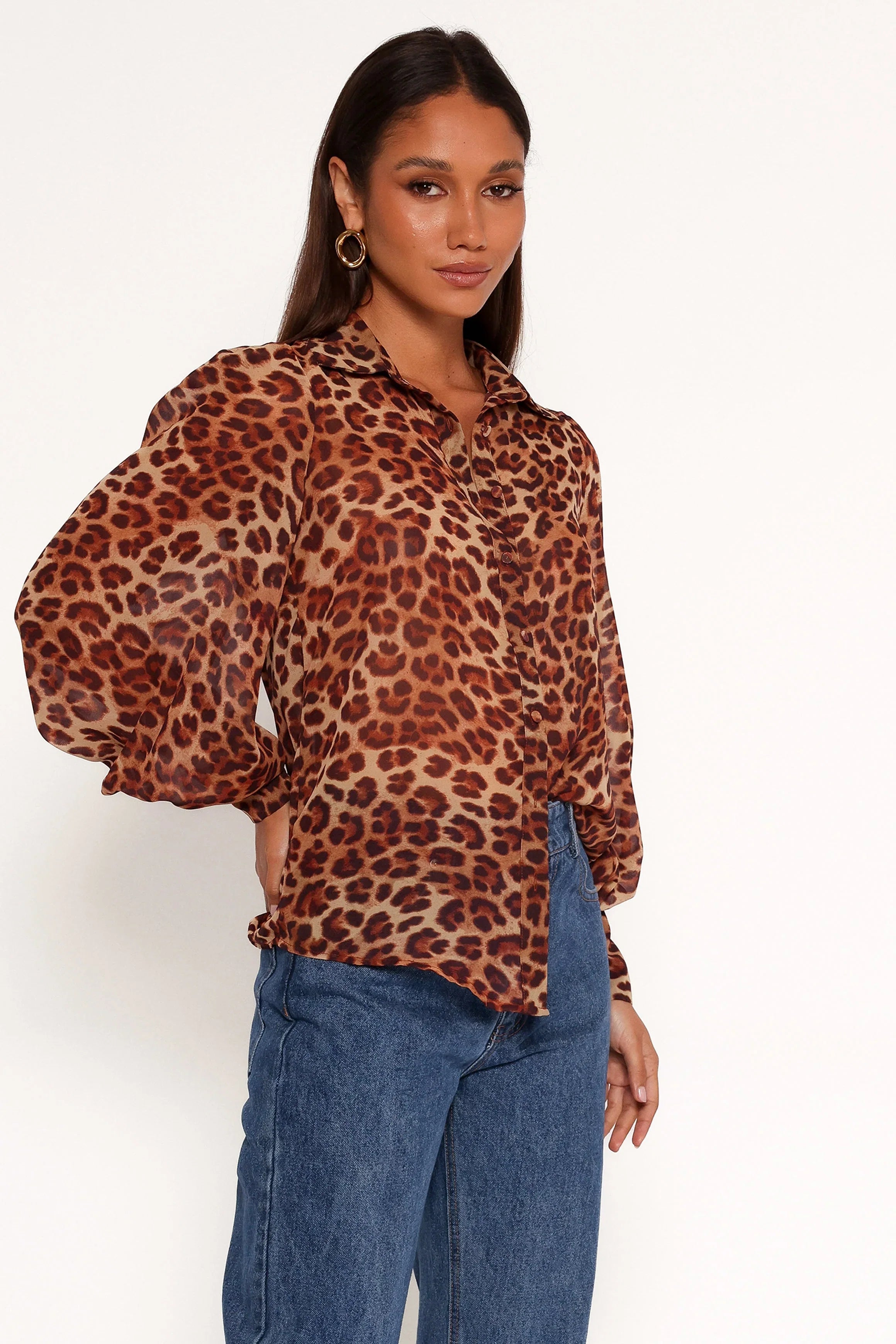 Fleetwood Blouse Leopard