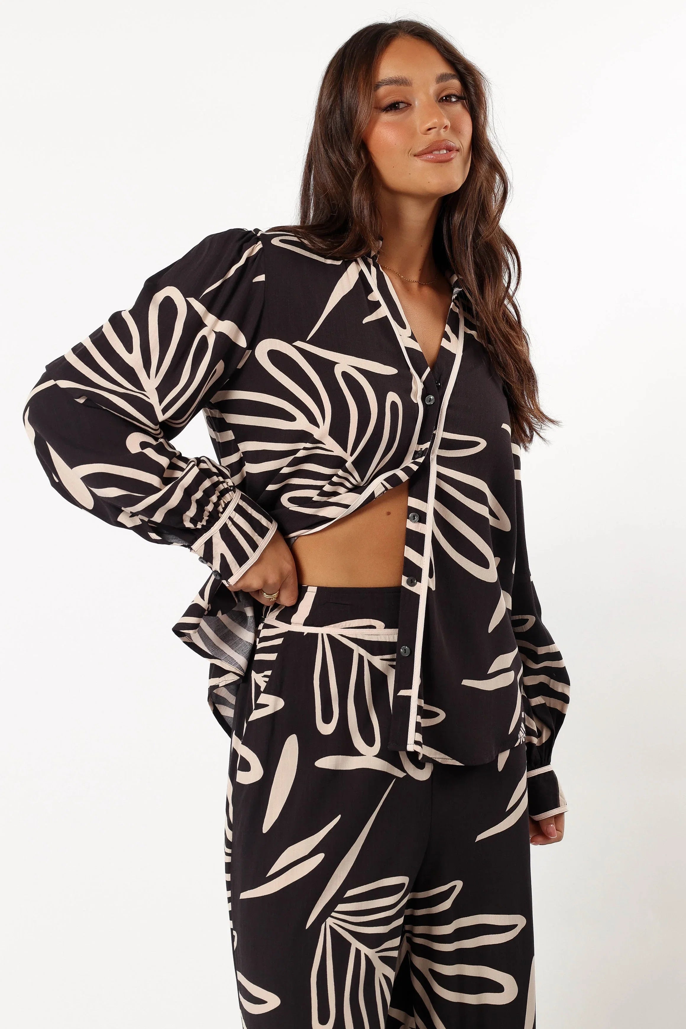 Talia Top Black