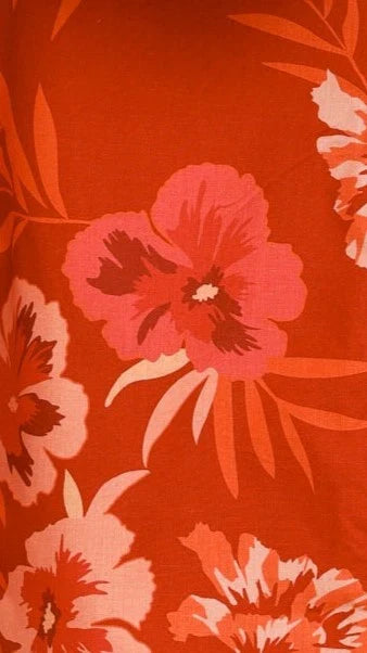 Canika Mini Dress Red Floral