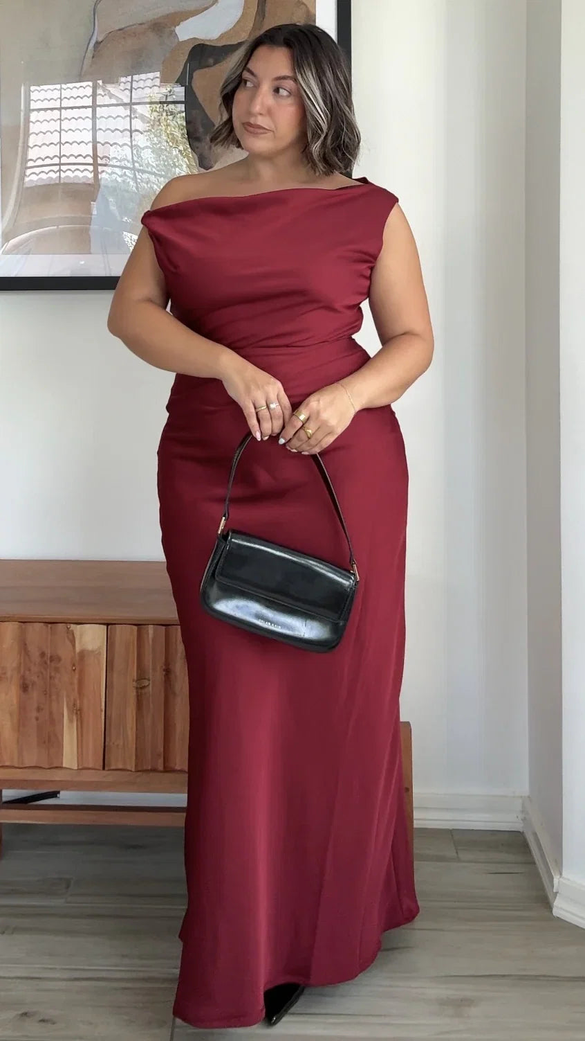 Gigi Maxi Dress Wine