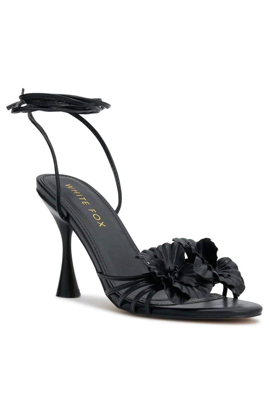 Tempest Wrap Heels Black