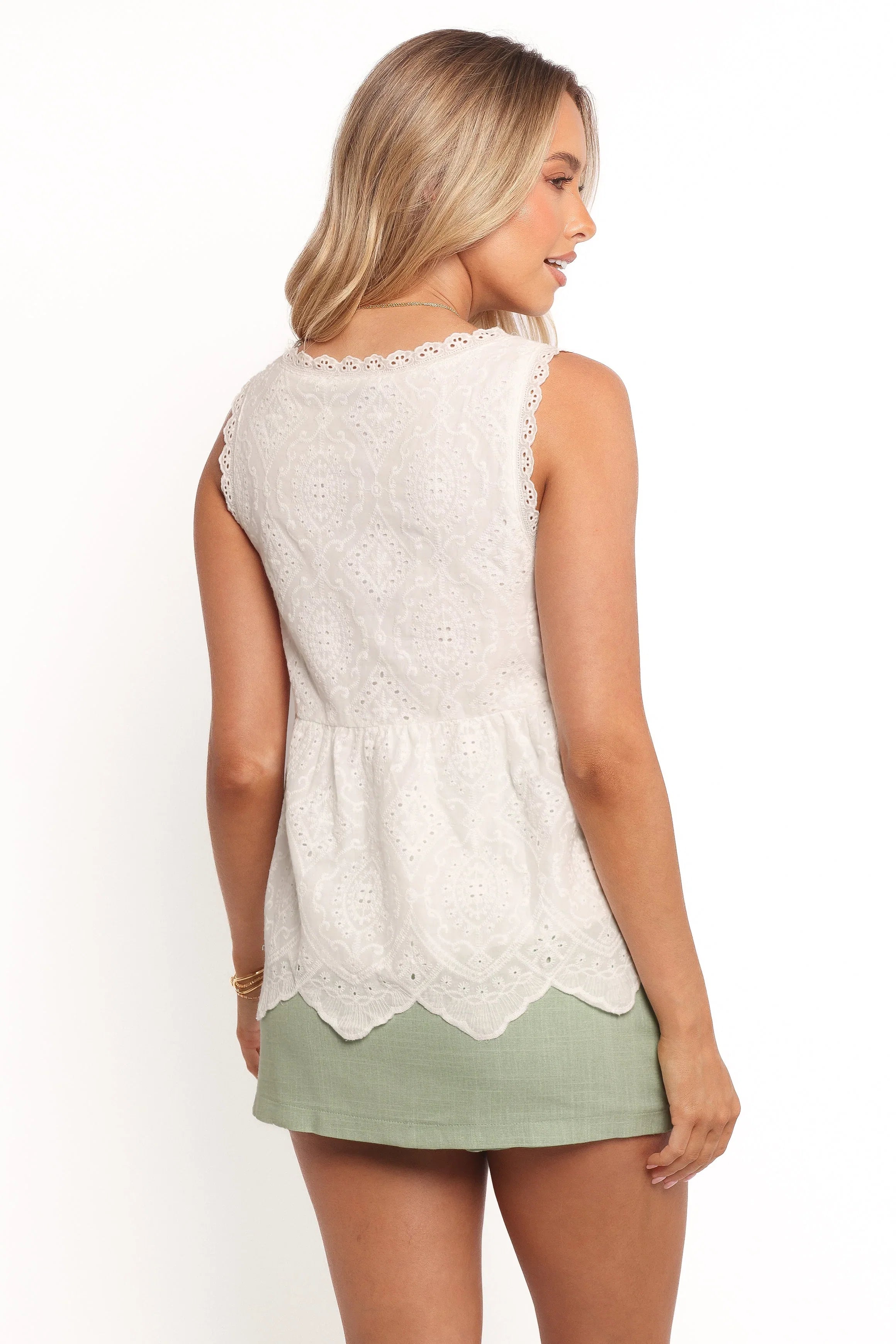 Snezana Top White