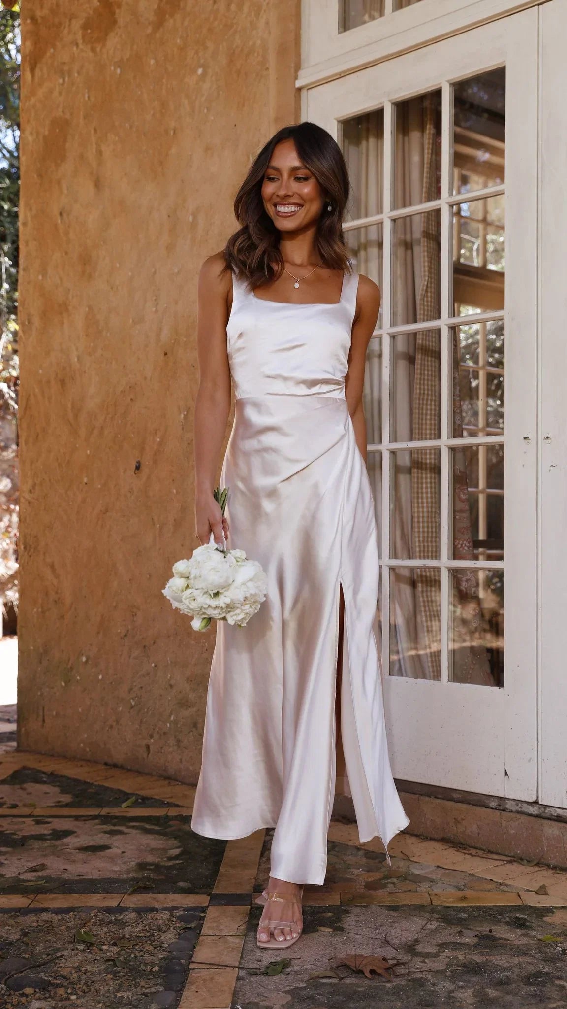 Alaria Maxi Dress Champagne