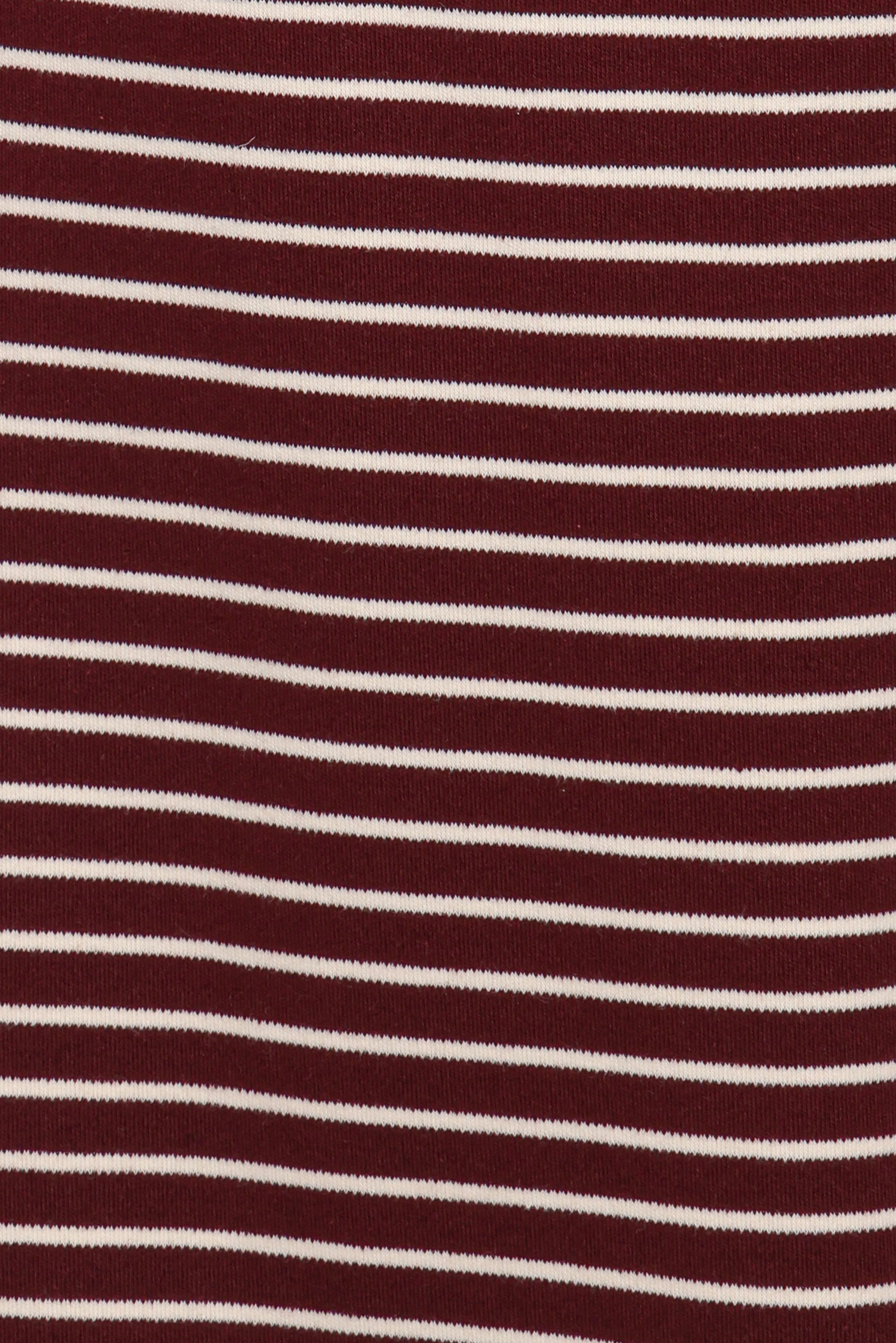 Wilda Knit Pant Burgundy Cream Stripe