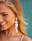Etta Textured Drop Earrings