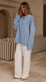 Hayden Knit Jumper Blue