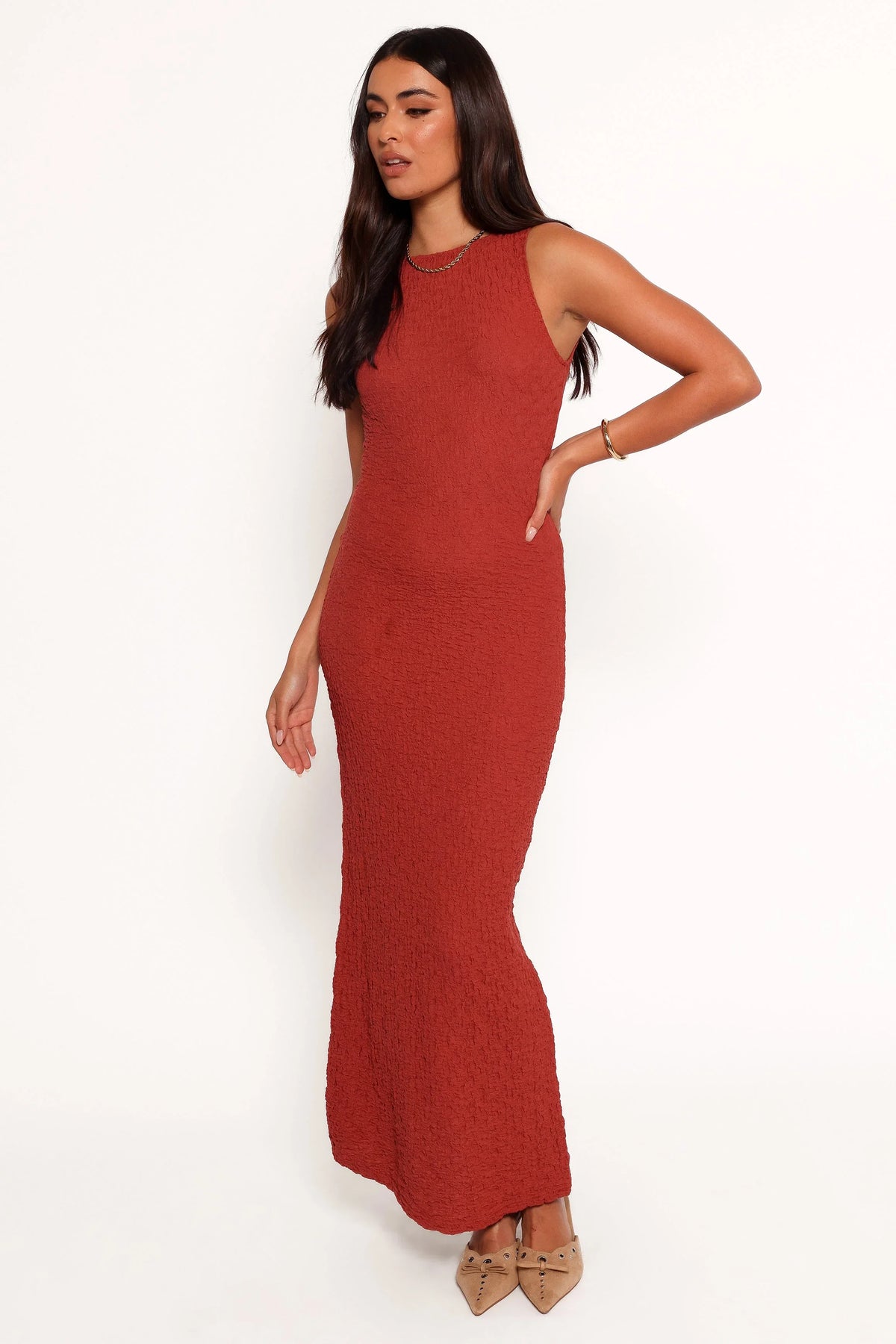 Clark Maxi Dress Wine