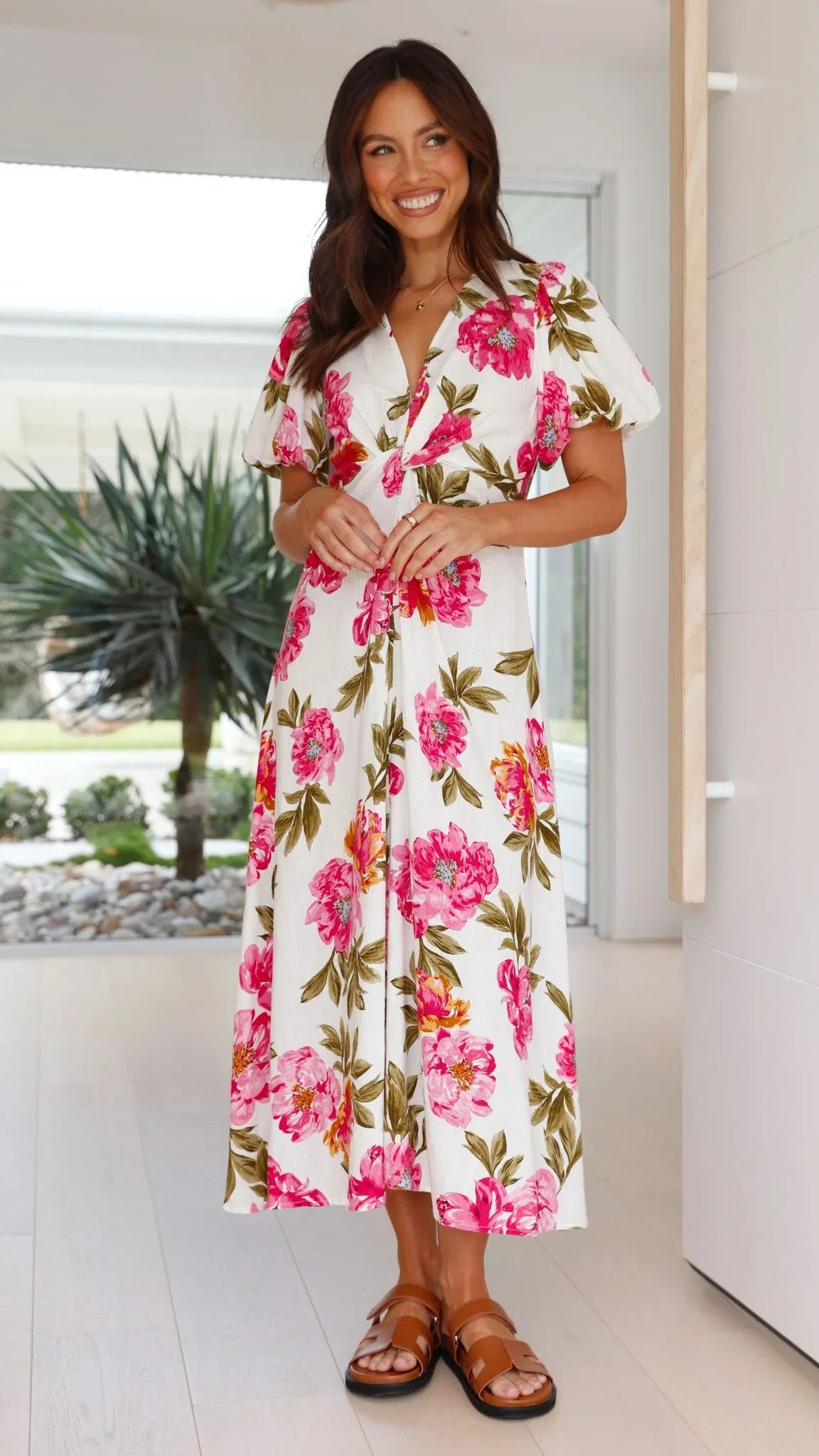 Blaire Midi Dress Bonita Floral