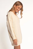 Sancia Knit Mini Dress Cream