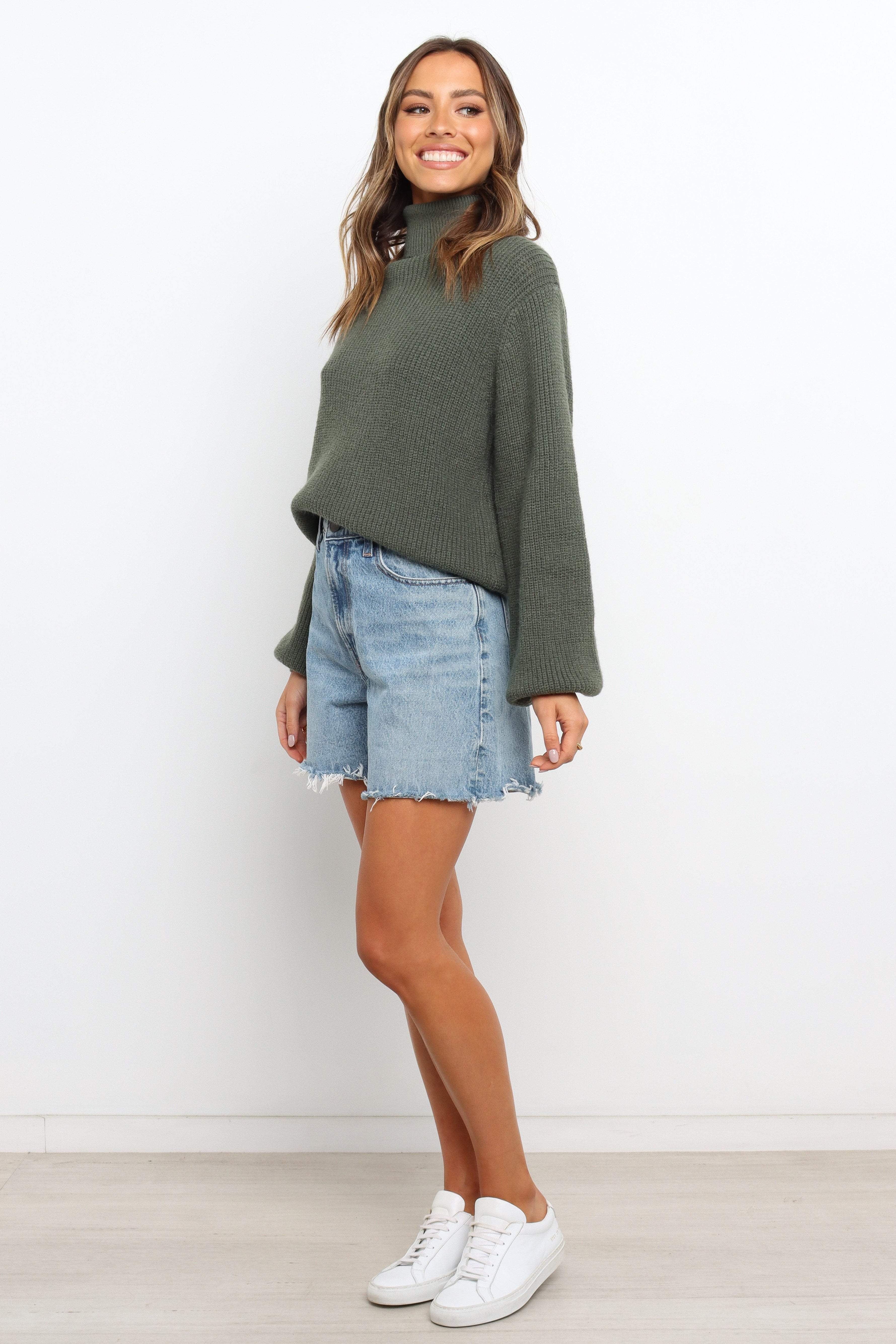 Freddie Knit Sweater Green