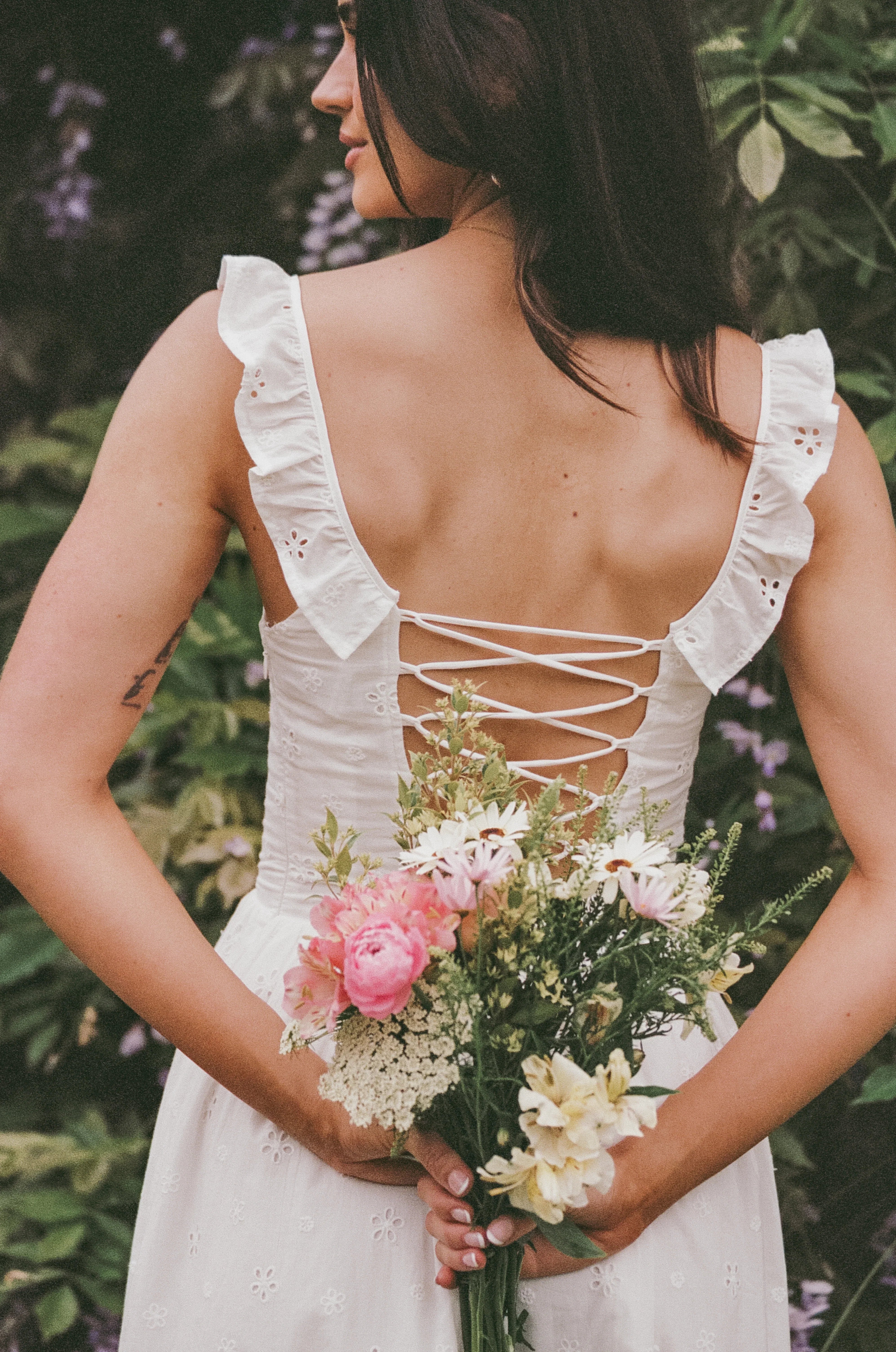 Ruella Midi Dress White