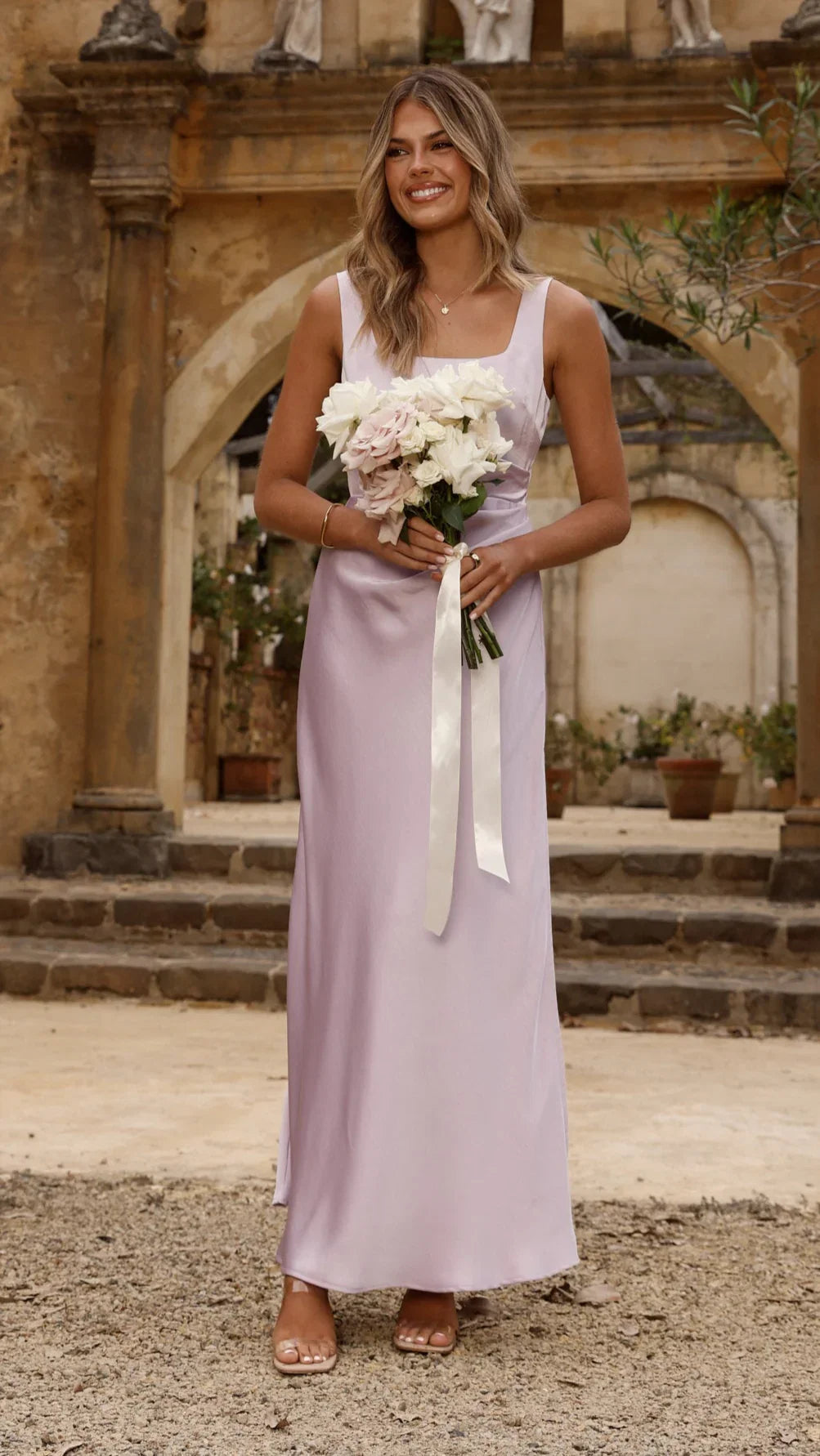 Adeline Maxi Dress Lilac