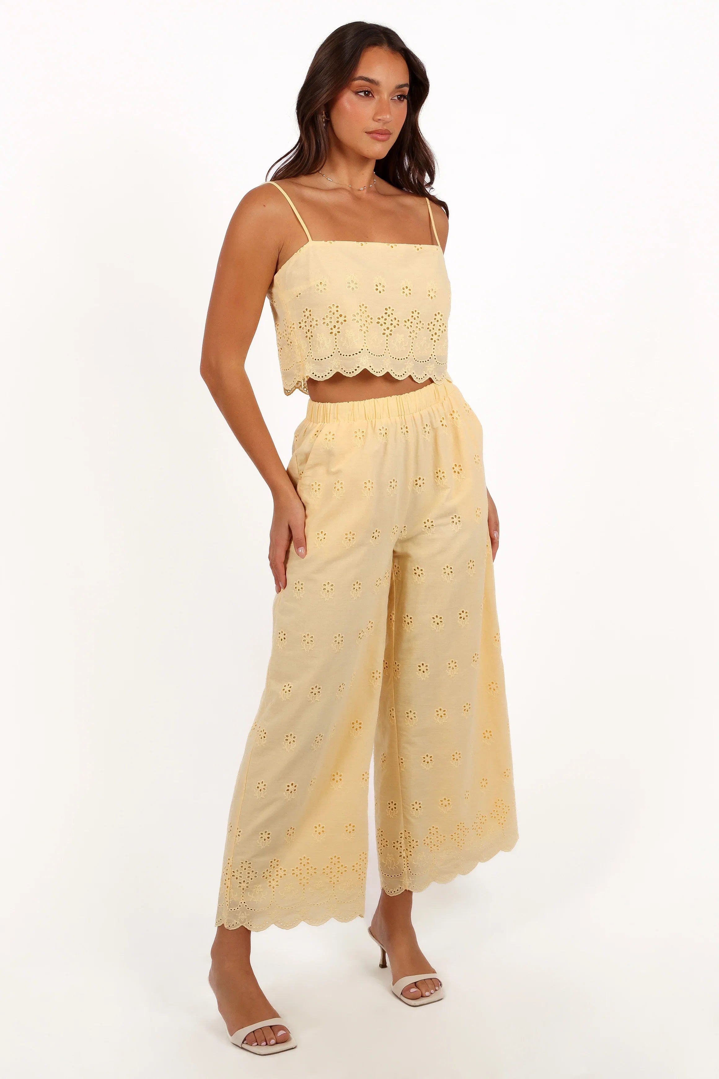 Clementine Pant Set Honeysuckle Yellow