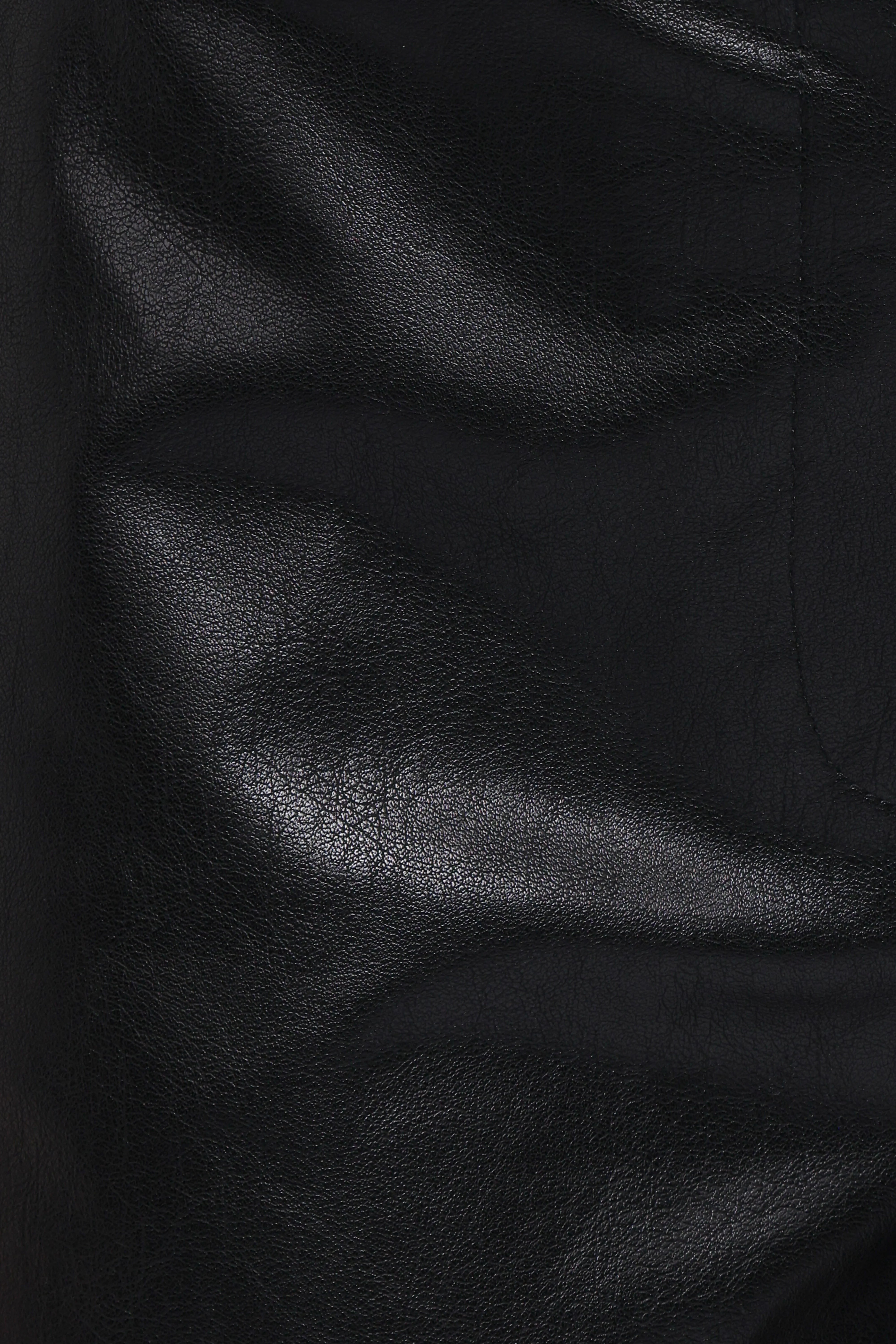Fable Leather Shorts Black