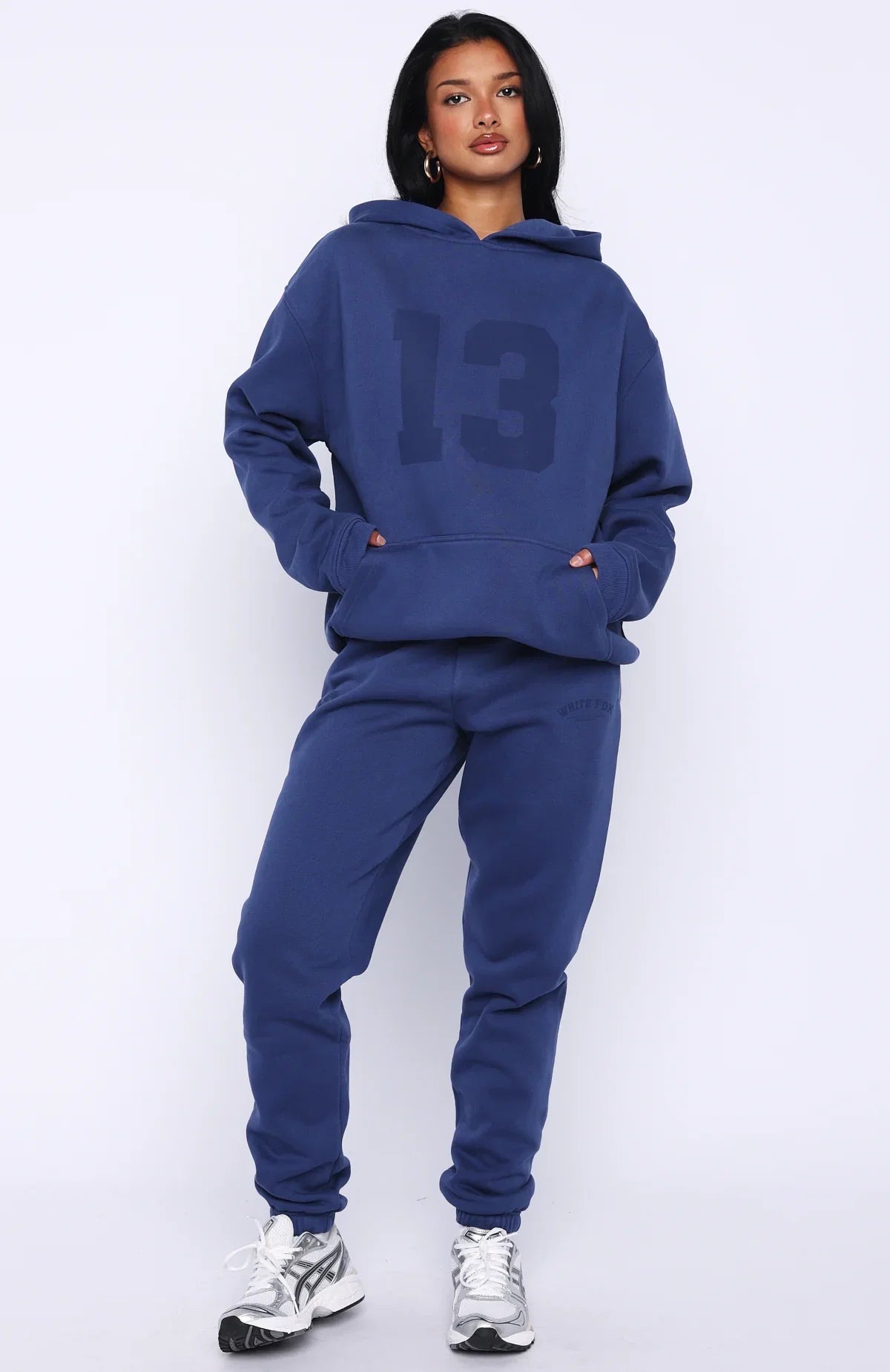 Its Your Chance Oversized Hoodie Navy