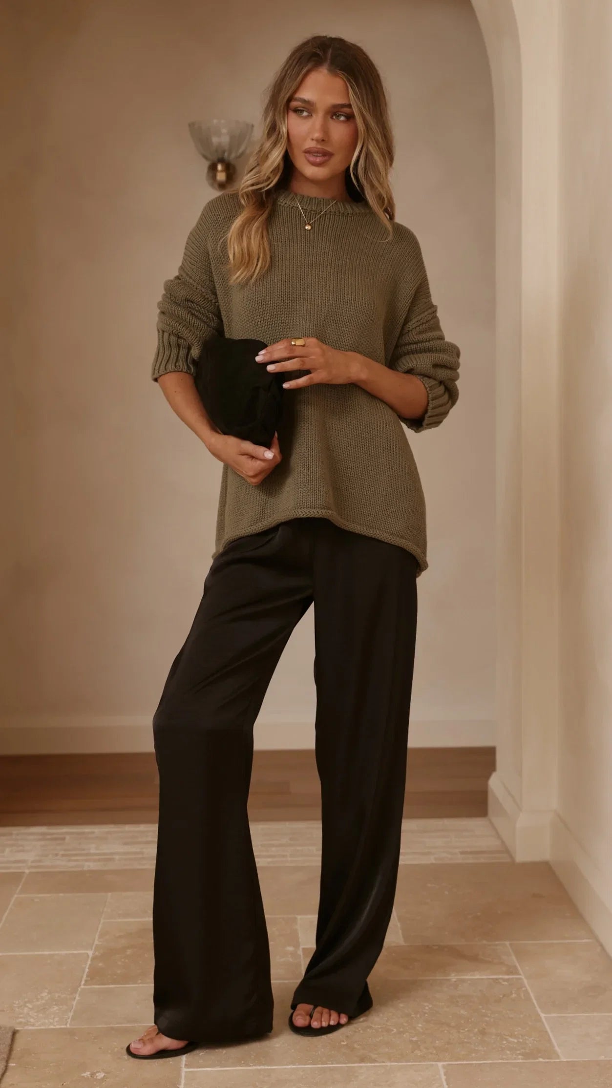 Jase Knit Khaki