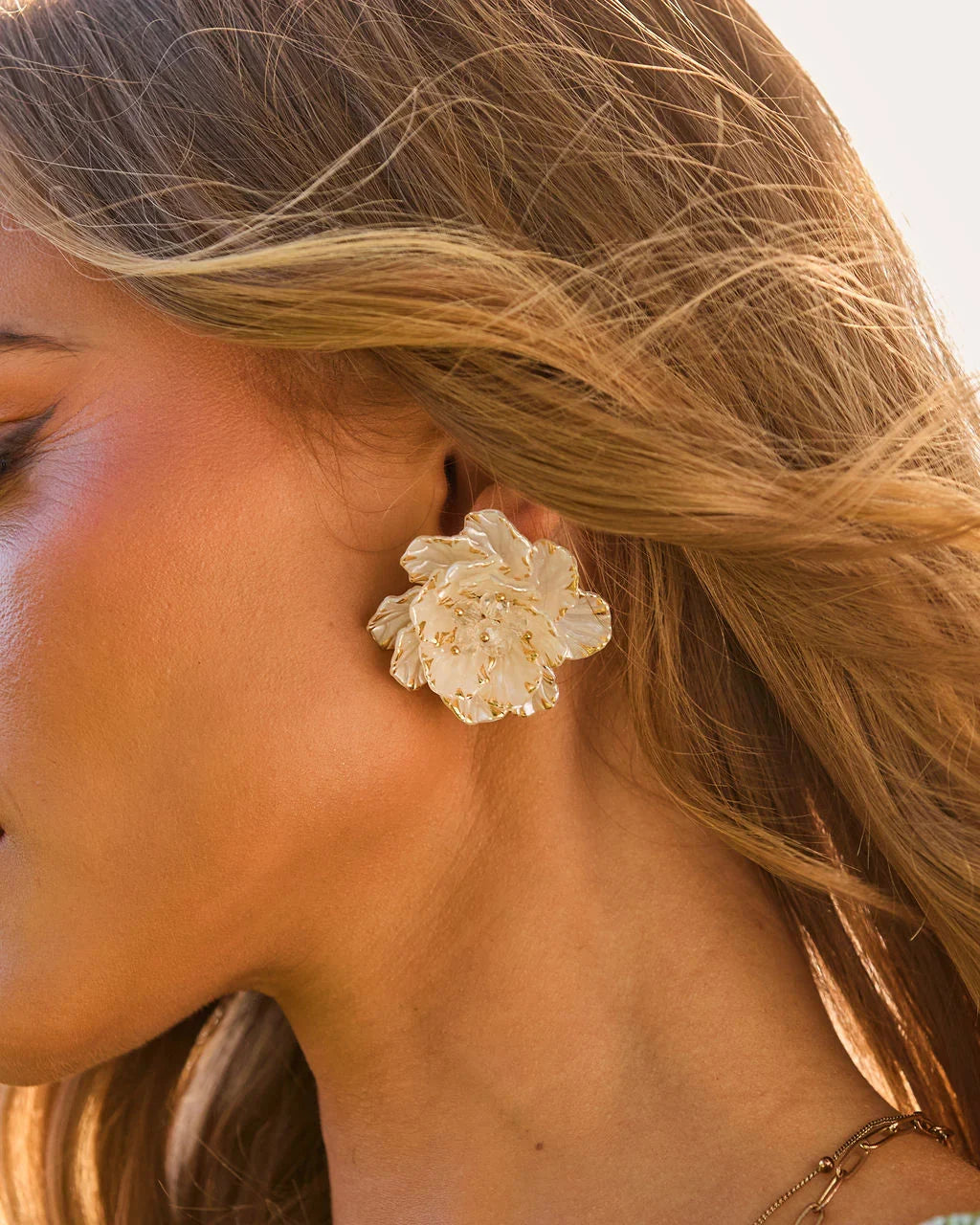 Flora Darling Flower Stud Earrings