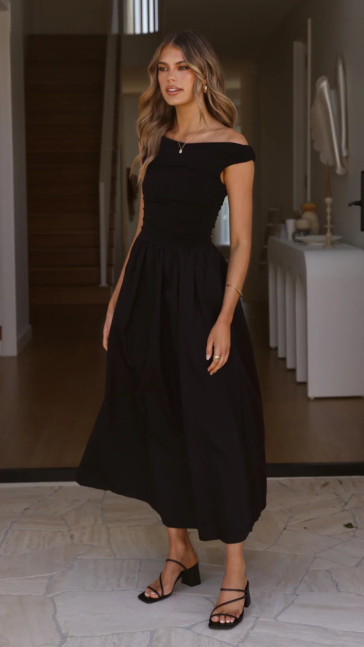 Immy Midi Dress Black